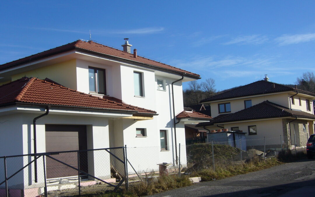 Family house, Bratislava, Slovakia – new building – facade insulation and protection, reduction of energy consumption (2016)